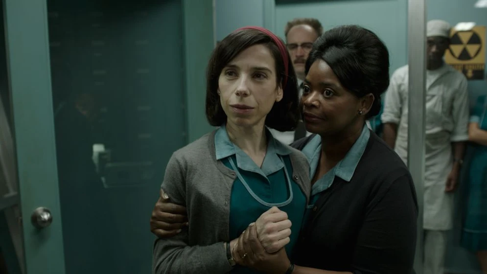 Octavia Spencer y Sally Hawkins en la-forma-del-agua