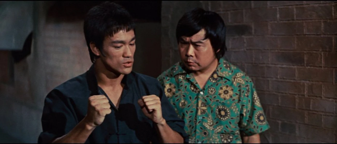 Bruce Lee en El Furor del dragón