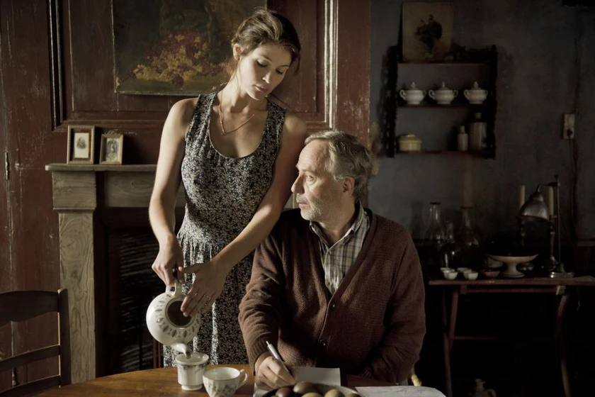 Fabrice Luchini y Gemma Arterton en primavera-en-normandia