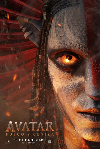 Poster de Avatar: Fuego y Ceniza