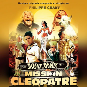 Carátula de la banda de sonido de Astérix y Obélix: Misión Cleopatra