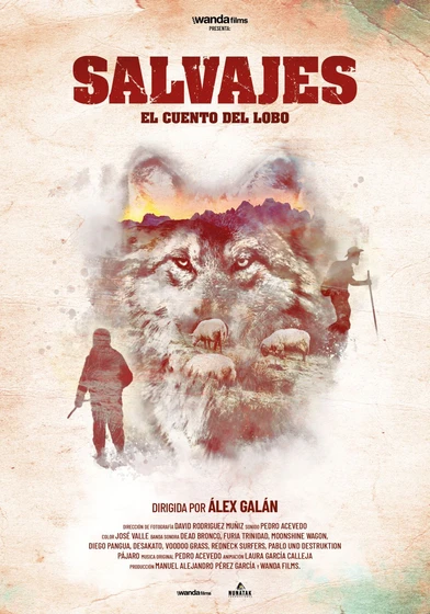 Imagen de salvajes-el-cuento-del-lobo (Cartel español)