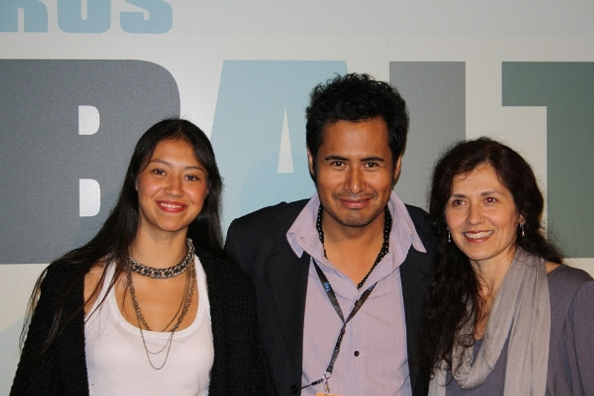 Rigoberto Pérezcano, Alicia Laguna y Sonia Couoh en Tonto quien lo lea (Coloquio de la película )