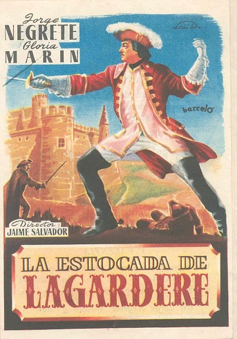 Poster de La estocada de Lagardere