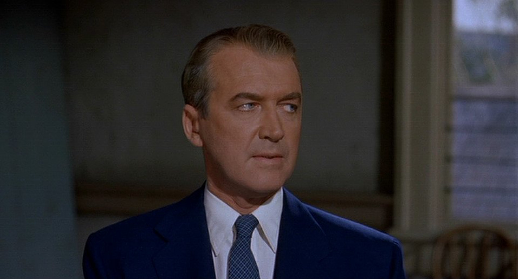 James Stewart en Vértigo (de Entre los Muertos)