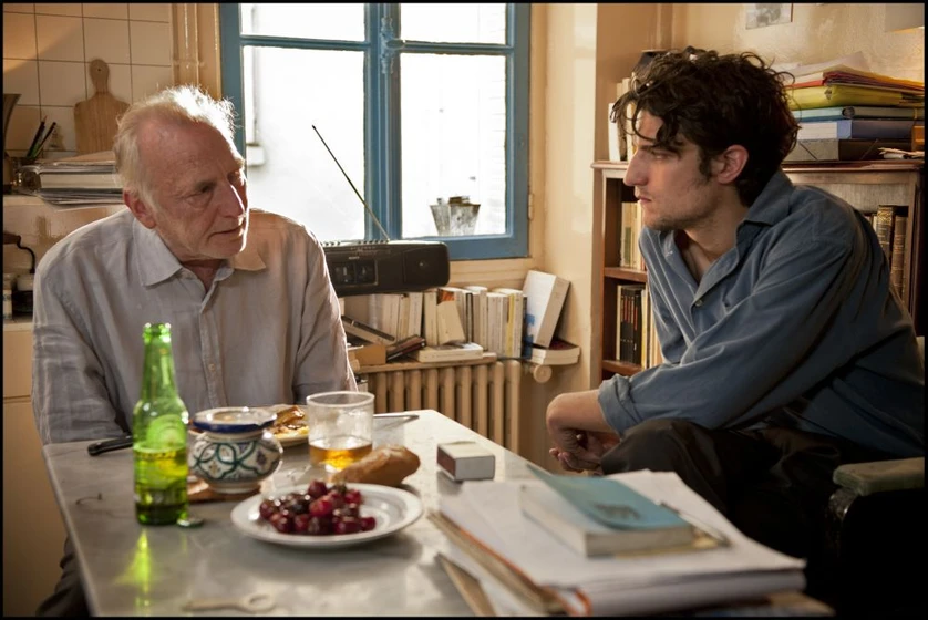 Louis Garrel y André Wilms en un-castillo-en-italia