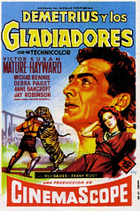 poster of movie Demetrius y los gladiadores