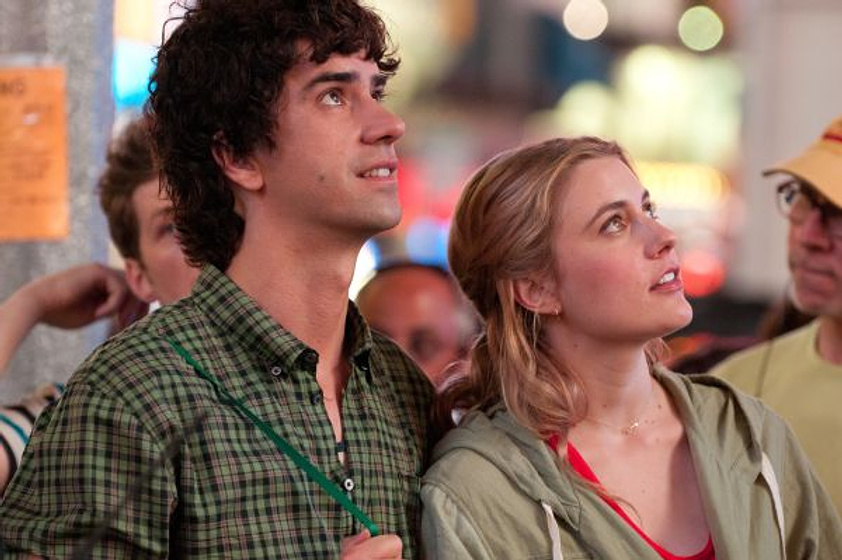 Hamish Linklater y Greta Gerwig en Lola Versus