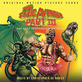 Carátula de la banda de sonido de El Vengador Tóxico 3