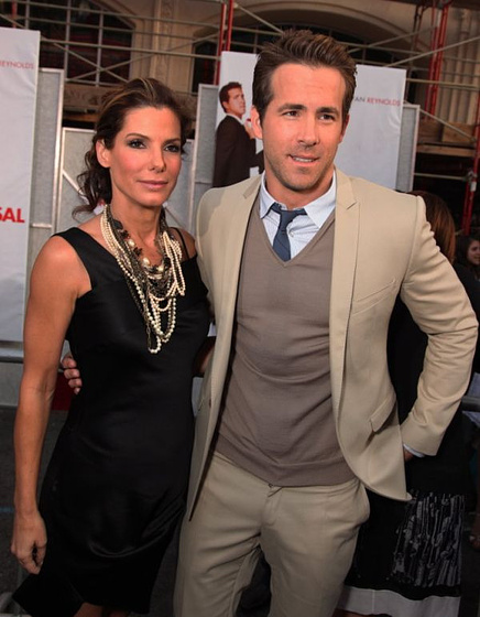 Sandra Bullock y Ryan Reynolds en La Proposición (Premiere en Los Angeles. Junio 2009)