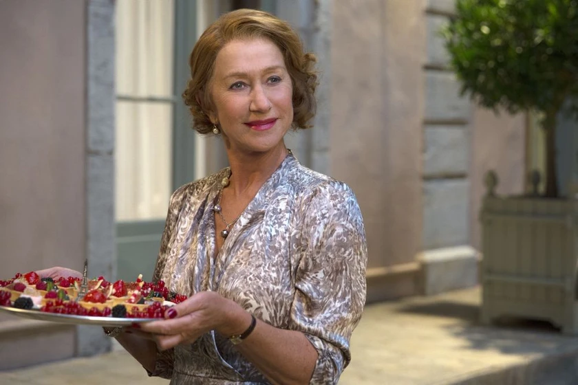 Helen Mirren en un-viaje-de-diez-metros