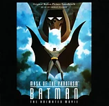 Carátula de la banda de sonido de Batman, la máscara del fantasma