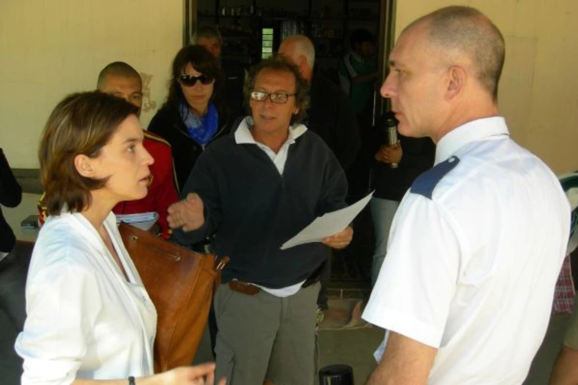 Leticia Brédice, Darío Grandinetti y Alberto Lecchi en El Frasco