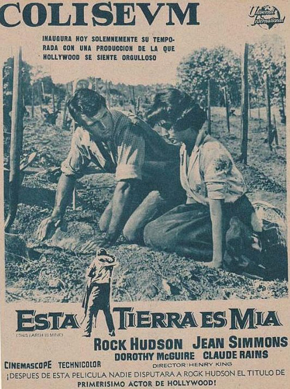 Imagen de Esta Tierra es mía (Cartel español)