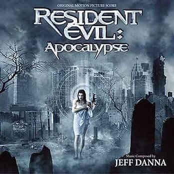 Carátula de la banda de sonido de Resident Evil 2: Apocalipsis