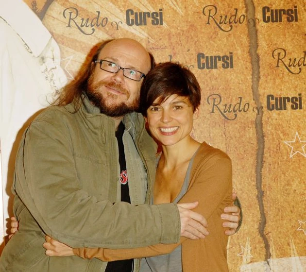 Elena Anaya y Santiago Segura en rudo-y-cursi (Photocall en Madrid. Abril 2009)