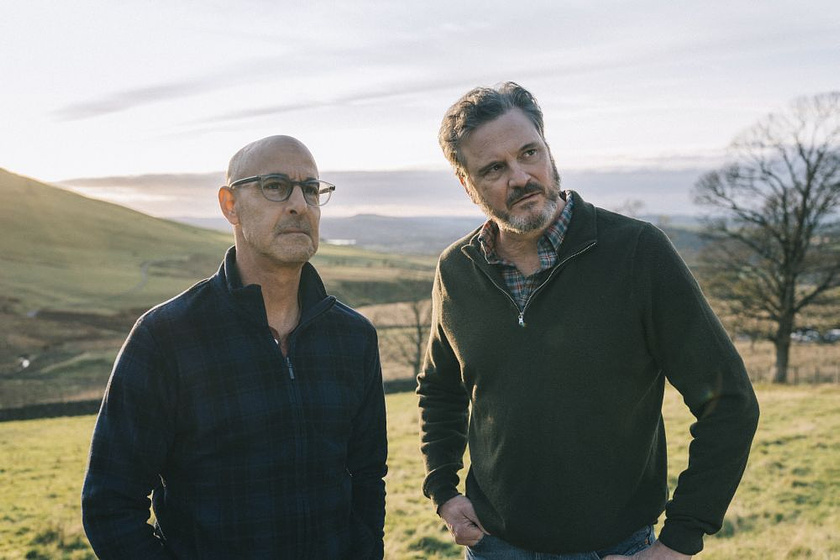 Stanley Tucci y Colin Firth en Supernova