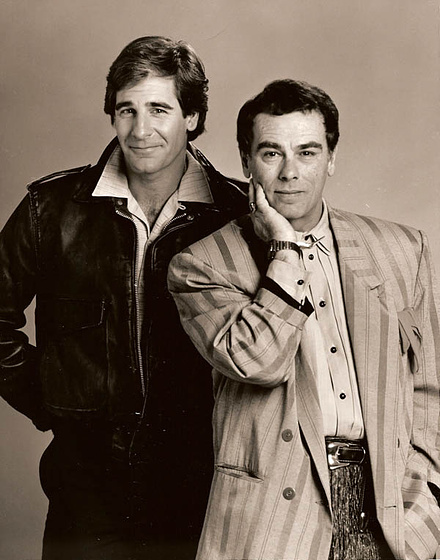 Scott Bakula y Dean Stockwell en A traves del tiempo