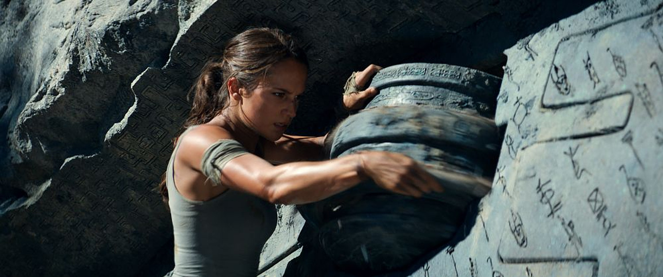 Alicia Vikander en Tomb Raider