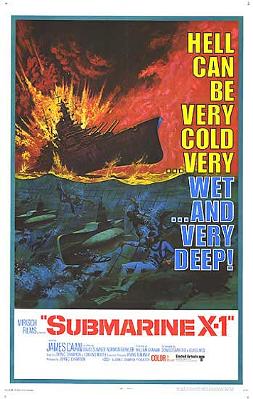 Imagen de Submarino X-1 (Cartel inglés)