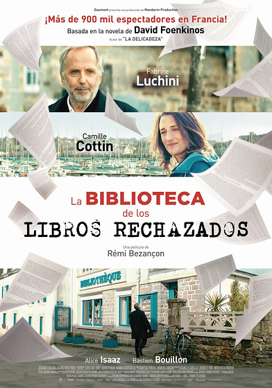 Imagen de La Biblioteca de los libros rechazados (Cartel español)