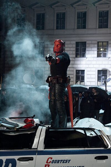 Ron Perlman en Hellboy II: El Ejército Dorado