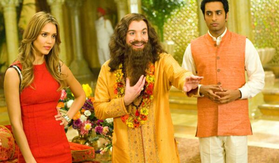 Mike Myers y Jessica Alba en El Gurú del Buen Rollo