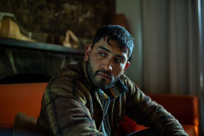 Gastón Salgado en Isla Negra