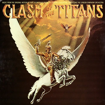 Carátula de la banda de sonido de Furia de Titanes