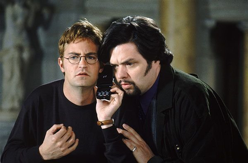 Matthew Perry y Oliver Platt en Tango para tres