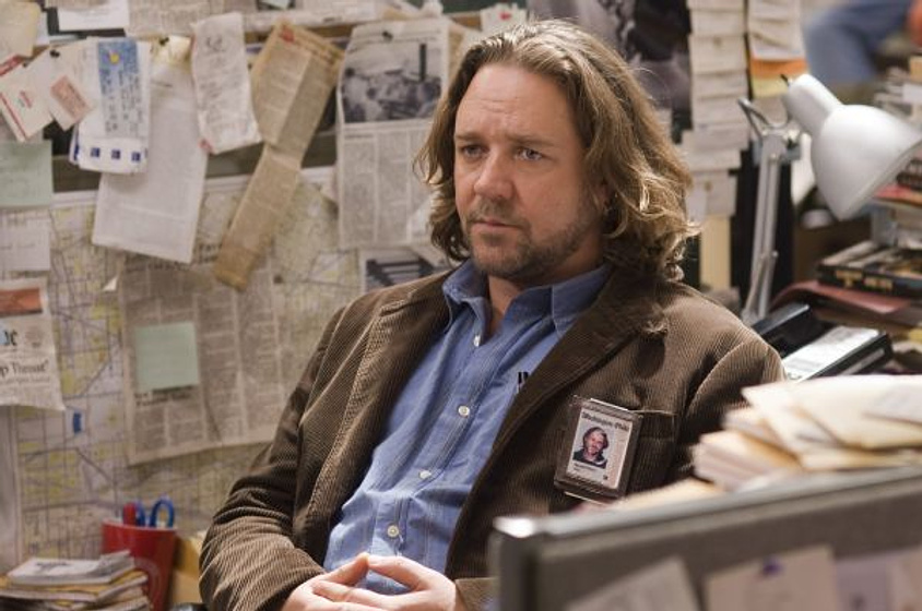 Russell Crowe en La Sombra del Poder