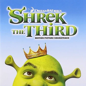 Carátula de la banda de sonido de Shrek Tercero