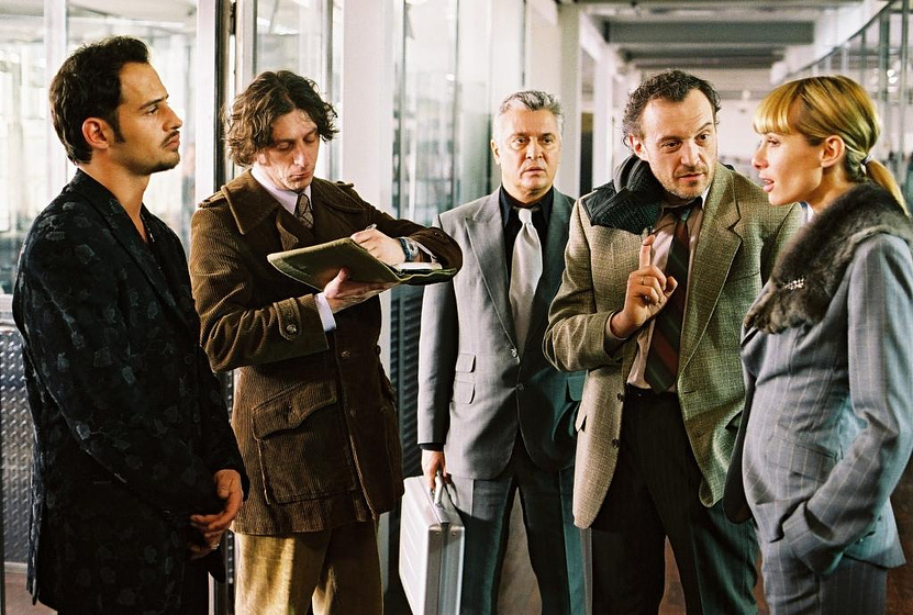 Moritz Bleibtreu, Henry Hübchen, Nadeshda Brennicke, Josef Hader y Georg Veitl en C(r)ook