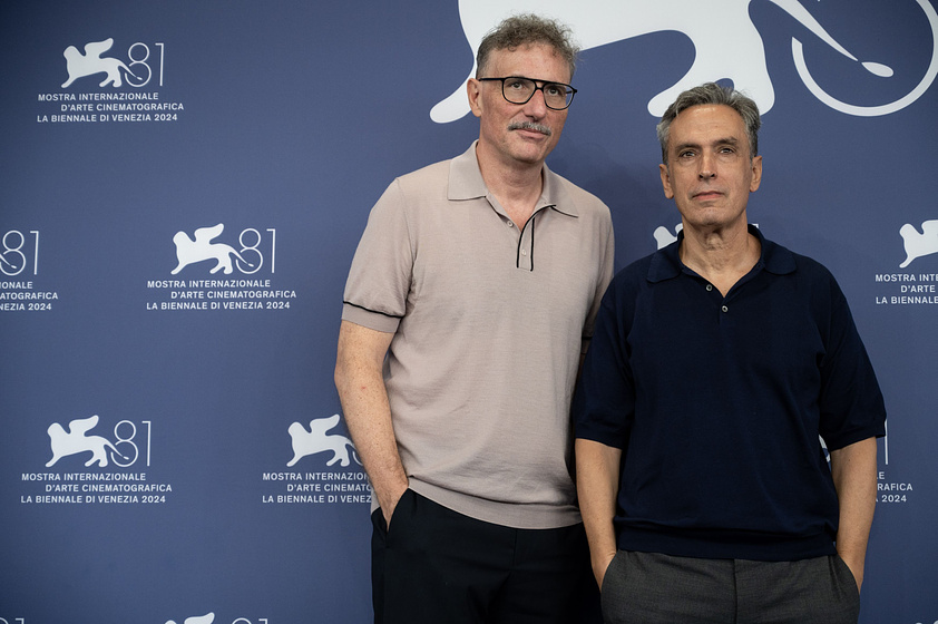 Fabio Grassadonia y Antonio Piazza en Sicilian Letters (Festival de Venezia. Septiembre 2024)