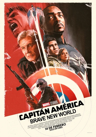 Imagen de Capitán América: Brave New World (Cartel final español)