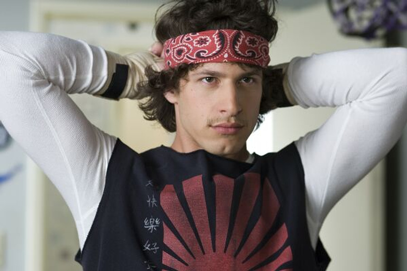 Andy Samberg en Flipado sobre ruedas
