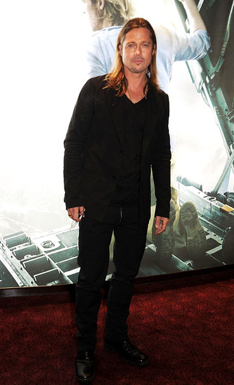 Brad Pitt en Guerra Mundial Z (Premiere en Londres. Junio 2013)