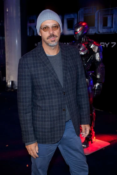 José Padilha en robocop-2014 (Premiere Mundial en Londres. Febrero 2014)