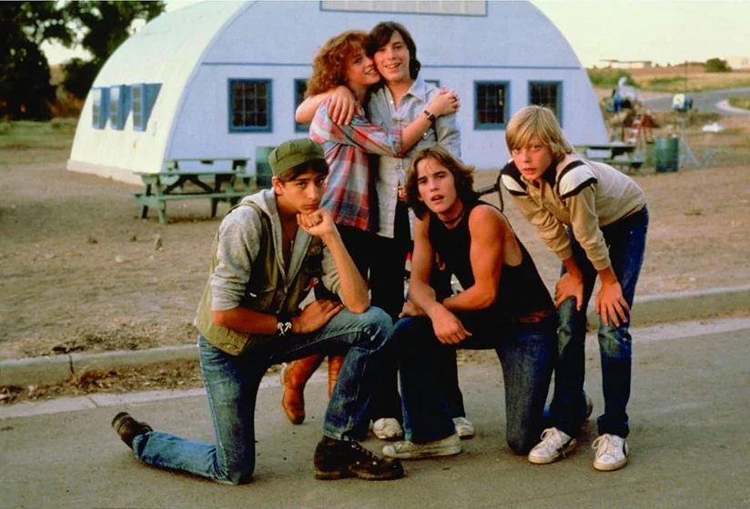 Matt Dillon, Vincent Spano, Michael Eric Kramer, Pamela Ludwig y Tom Fergus en en-el-abismo