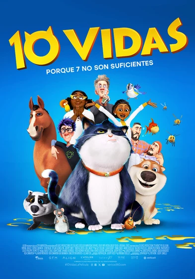 Imagen de 10-vidas (Cartel final español)