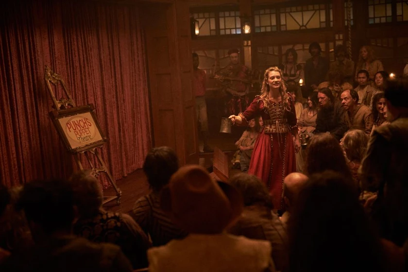 Mia Wasikowska en judy-punch