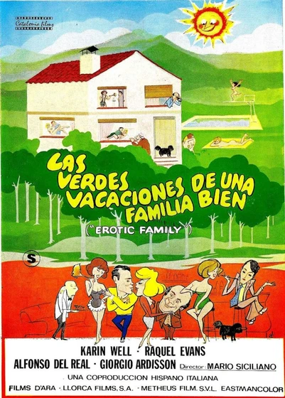 Imagen de Las Verdes vacaciones de una familia bien (Poster)