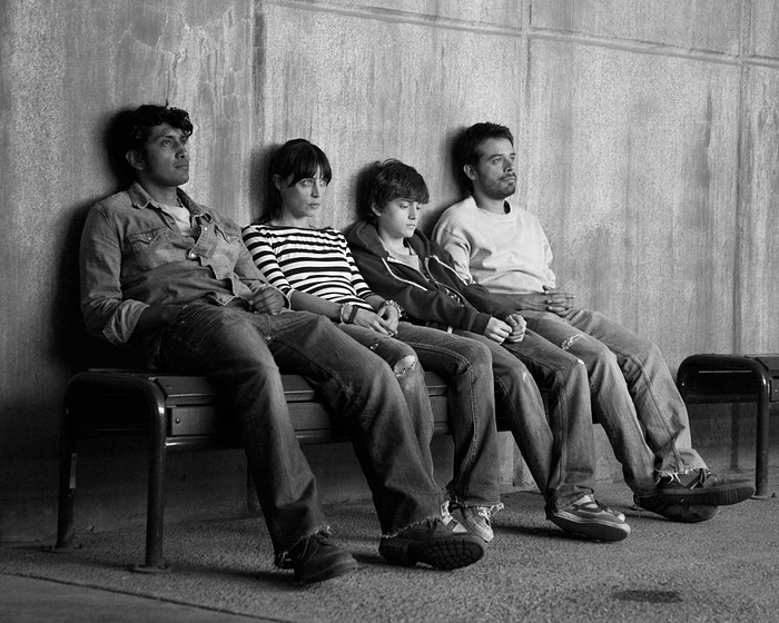 Tenoch Huerta, Sebastián Aguirre, Ilse Salas y Leonardo Ortizgris en Güeros