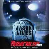 Carátula de la banda de sonido de Viernes 13 VI Parte: Jason vive