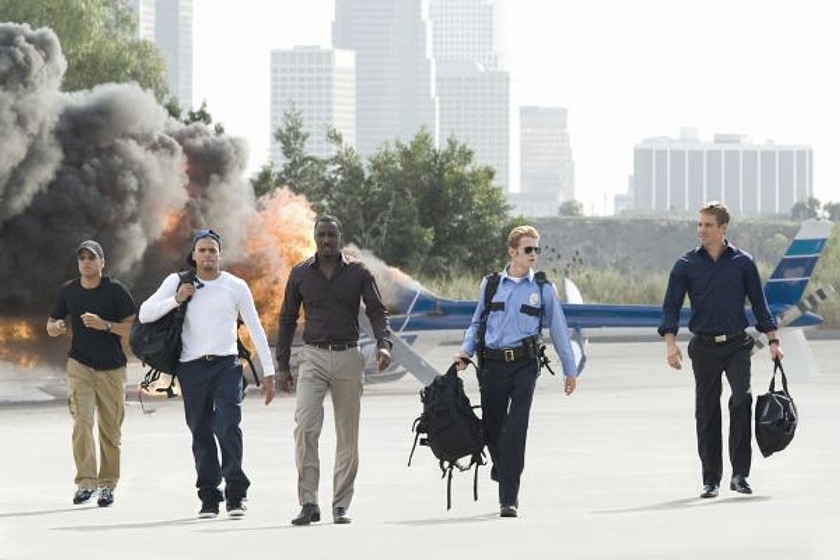 Paul Walker, Hayden Christensen, Idris Elba y Chris Brown [XXV] en Ladrones