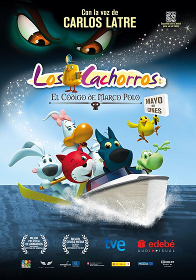 Imagen de Los Cachorros y el código de Marco Polo (Cartel)