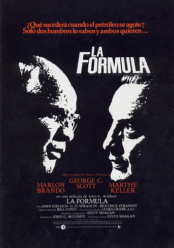 Poster de La Fórmula