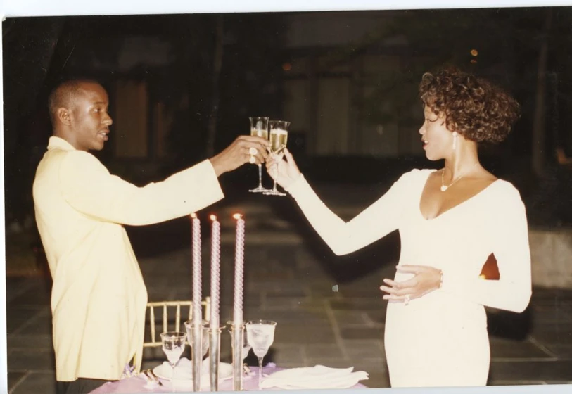 Whitney Houston y Bobby Brown en whitney-2018