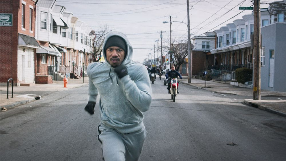 Michael B. Jordan en Creed. La Leyenda de Rocky