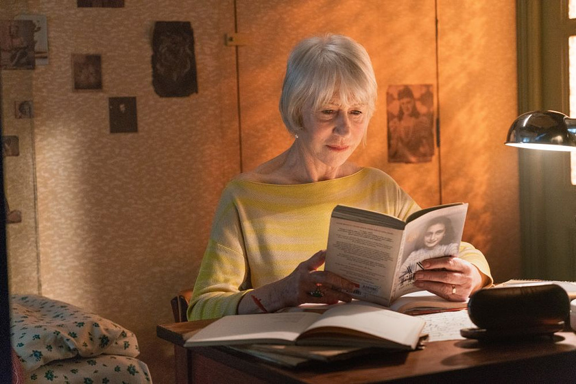 Helen Mirren en Descubriendo a Anna Frank. Historias Paralelas